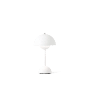 &Tradition Flowerpot VP9 Bordlampe Transportabel Mat Hvid