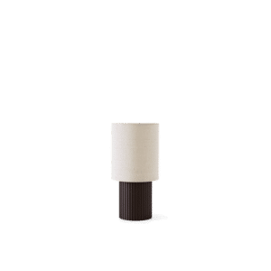 &Tradition Manhattan SC52 Bordlampe Transportable Bruneret Messing & Canvas Skærm