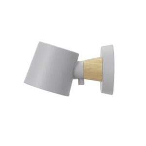 Normann Copenhagen Rise Væglampe Grå U. Ledning