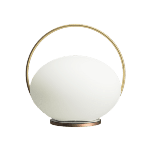 Umage Orbit Transportabel Bordlampe Hvid/Messing