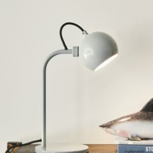 Ball Single bordlampe, blank pale grey (christmas)