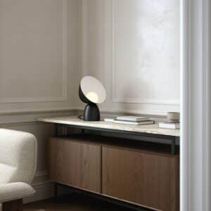Hello bordlampe, sort