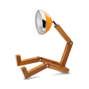 Outlet: Mr. Wattson bordlampe, Mcclaren orange (2. sortering)