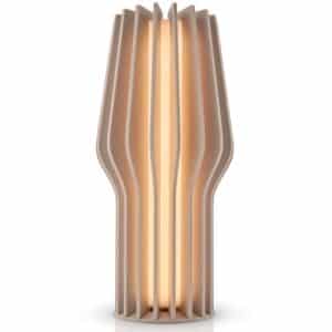 Radiant LED batterilampe / bordlampe 25 cm, pearl beige